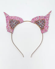 Pink Lynx Cat Ears